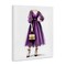Stupell Industries Purple Glam Dress Canvas Wall Art Design by Amanda Greenwood